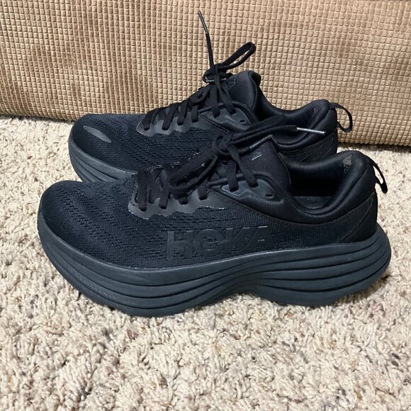 Hoka Women's Black Athletic Sneakers - Picture 1 of 16